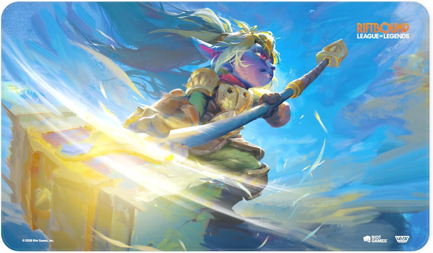 Riftbound: Playmat - Unleashed Poppy, Keeper Of The Hammer