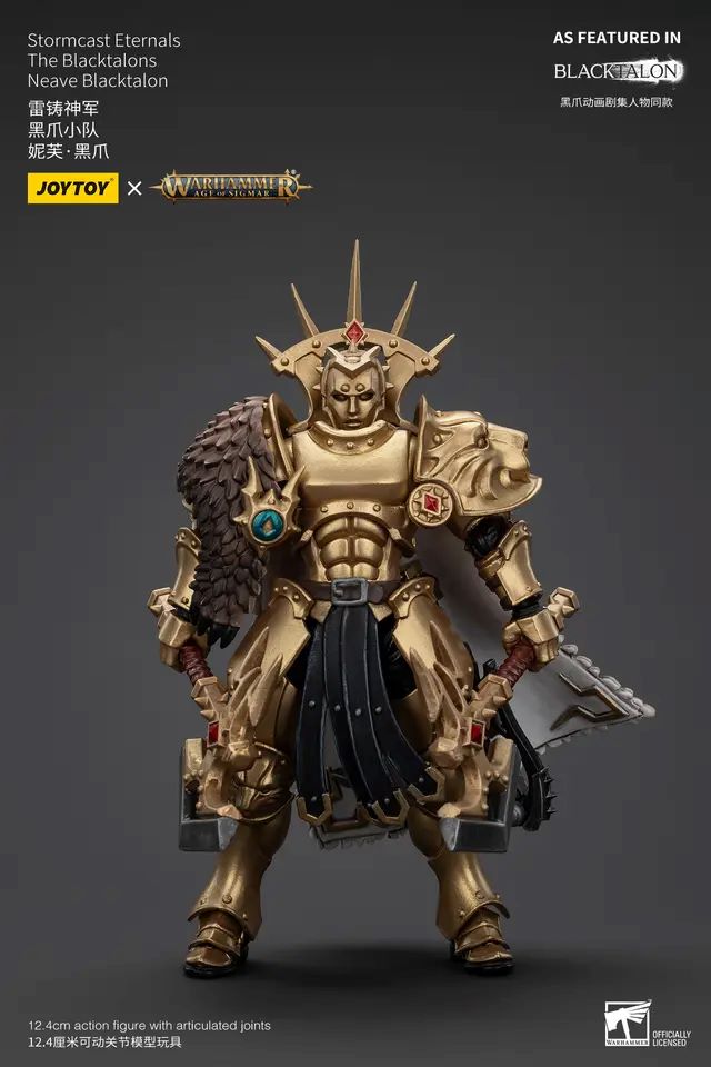 JOYTOY: Warhammer - Stormcast Eternals The Blacktalons Neave Blacktalon
