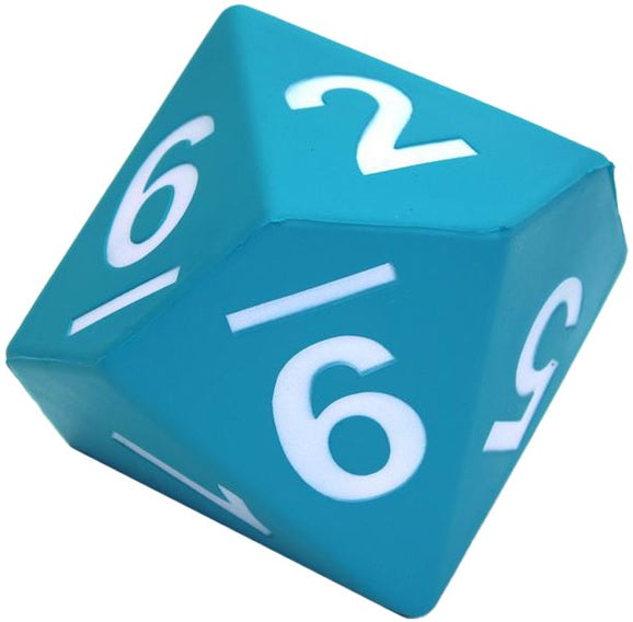 Foam Dice: D10 Blue