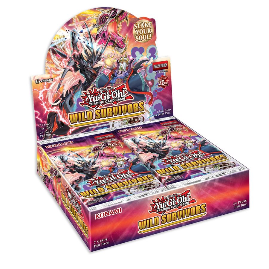 YuGiOh: Wild Survivors Booster Box
