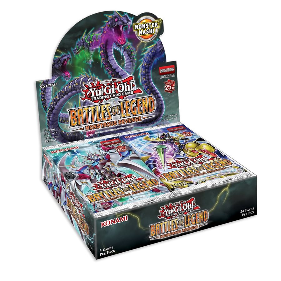 YuGiOh: Battles Of Legend - Monstrous Revenge Booster Box