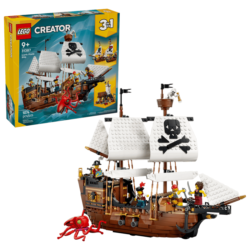 LEGO®: 31387 Iconic Pirate Ship