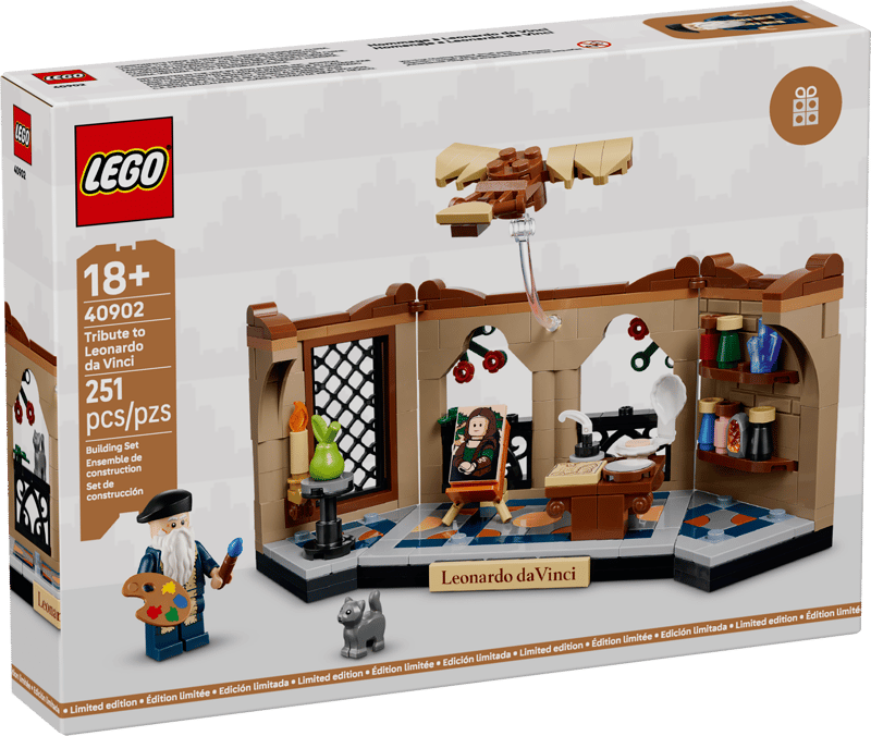 LEGO®: 40902 Tribute To Leonardo Da Vinci