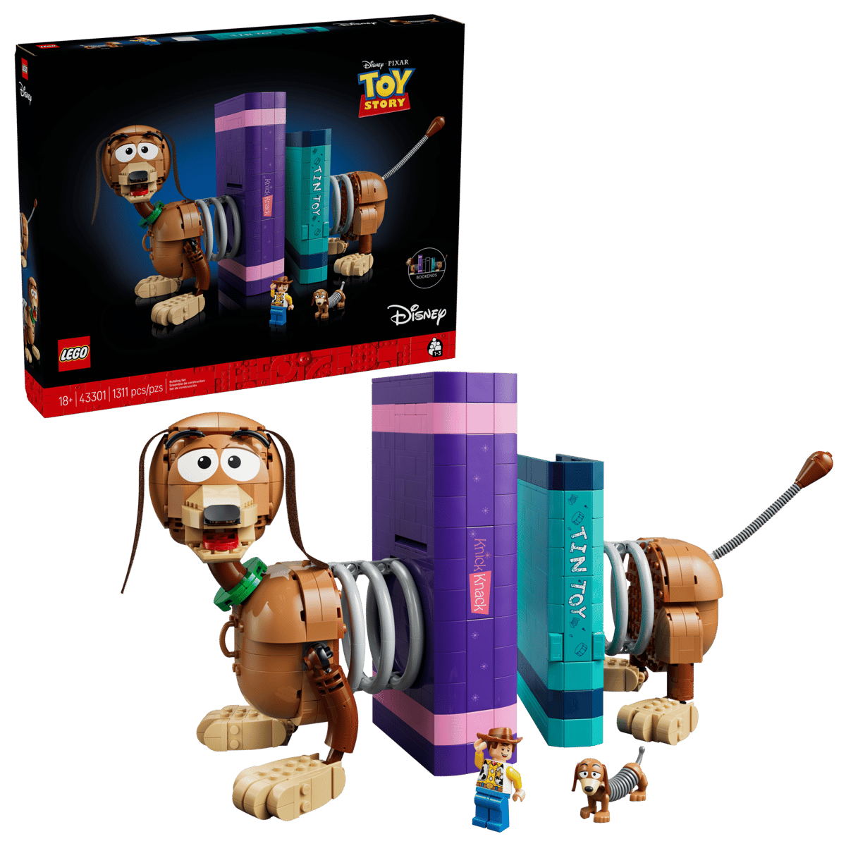 LEGO®: 43301 Toy Story Slinky Dog Bookends
