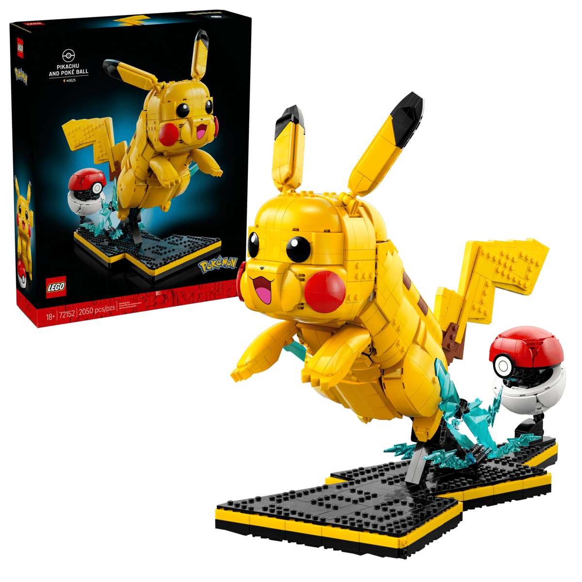 LEGO®: 72152 Pikachu and Poké Ball