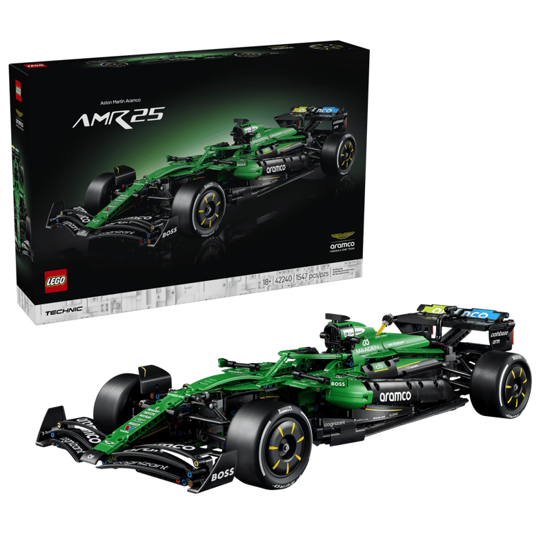 LEGO®: 42240 Aston Martin Aramco AMR25 F1® Car