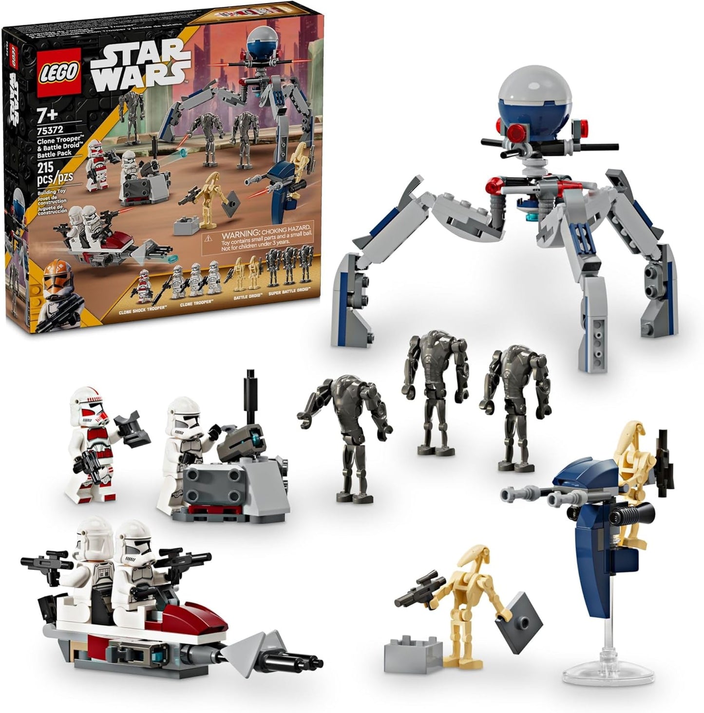 LEGO®: 75372 Clone Trooper™ & Battle Droid™ Battle Pack