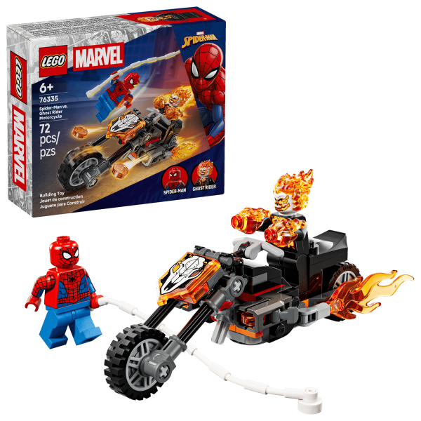 LEGO®: 76335 Spider-Man VS. Ghost Rider Motorcycle