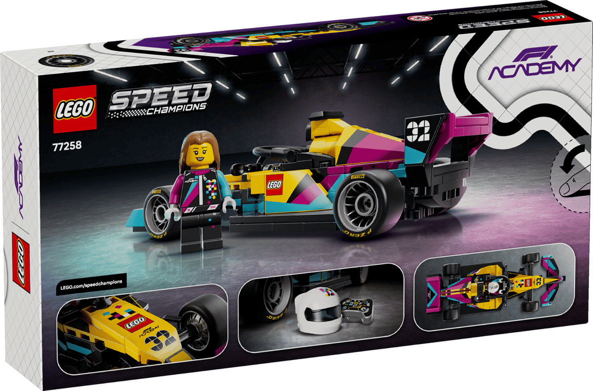 LEGO®: 77258 F1 ACADEMY™ LEGO® Race Car