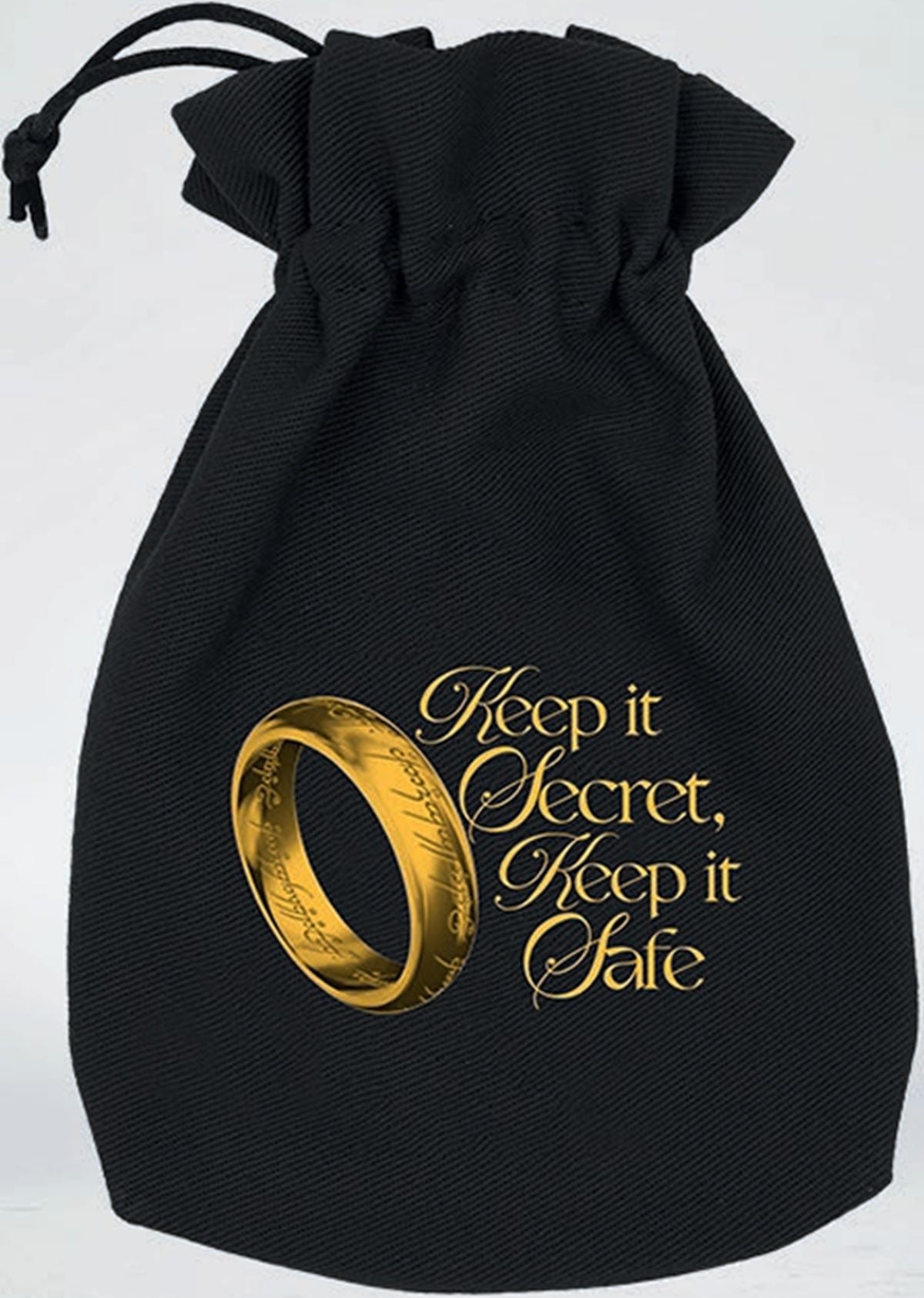 Lord Of The Rings: Dice Pouch - One Ring Keep It Secret