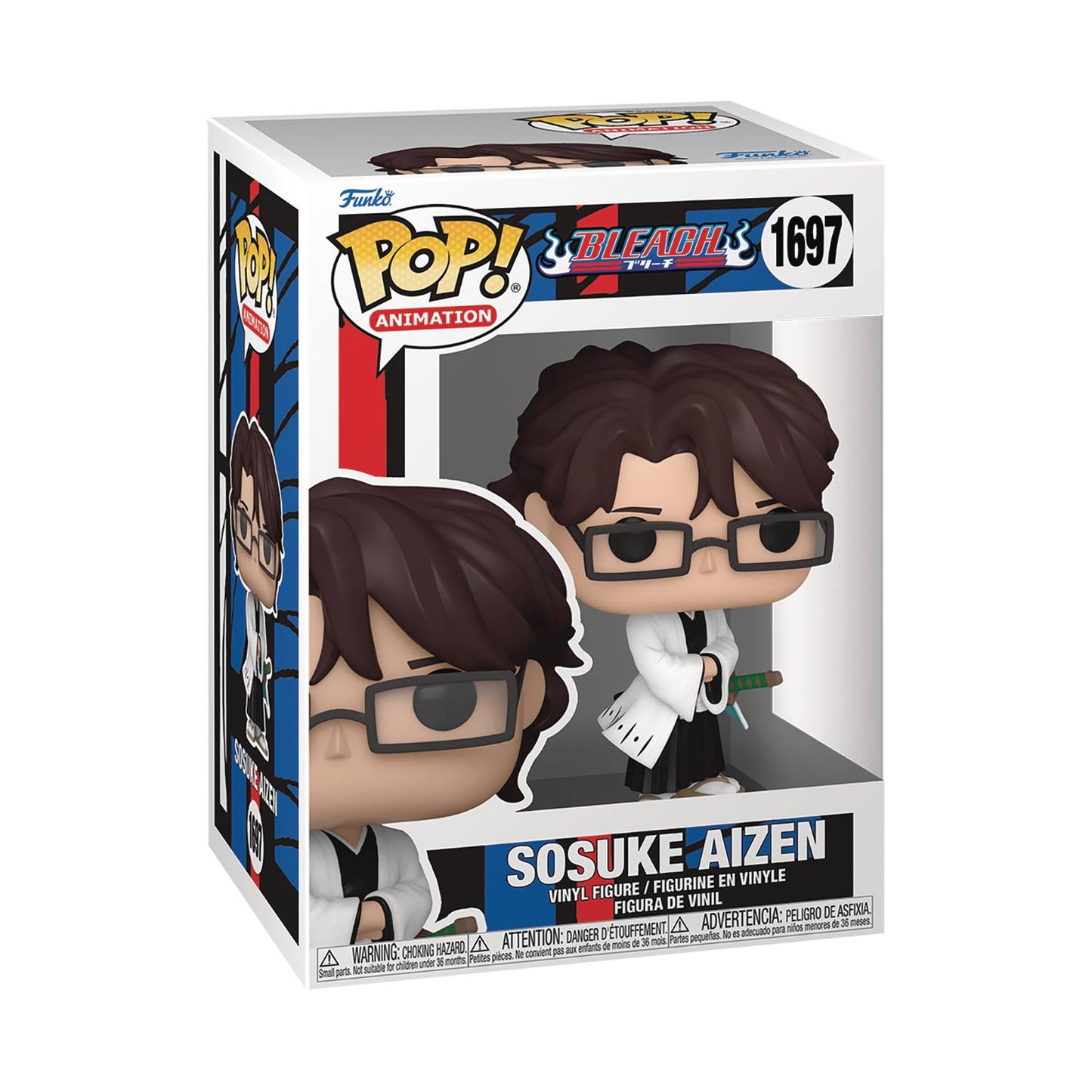 Pop Animation Bleach Aizen Vinyl Figure