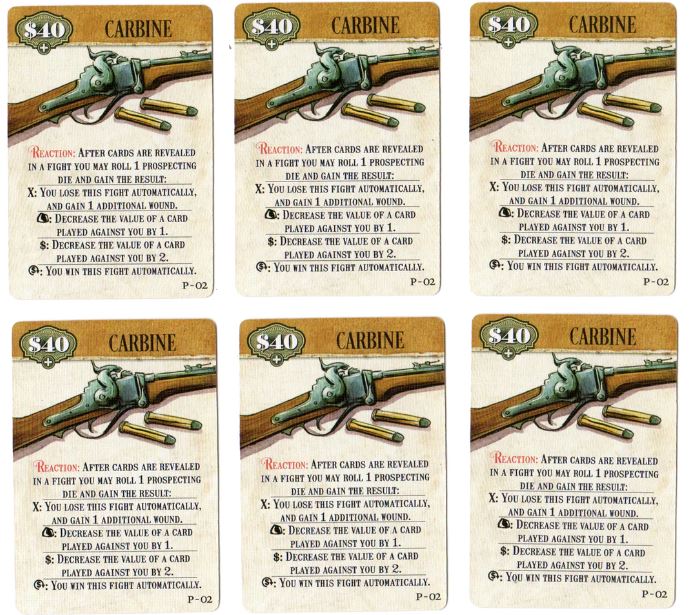 Western Legends: The Carbine Cards Promo