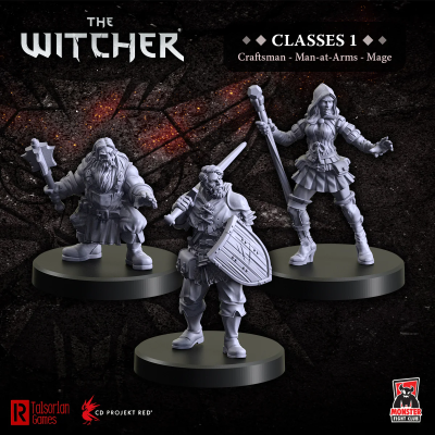 Witcher RPG: Classes 1 Craftsman/Man-At-Arms/Mage