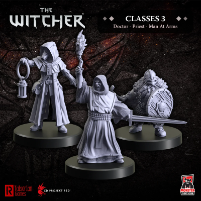 Witcher RPG: Classes 3 Doctor/Priest/Man-At-Arms