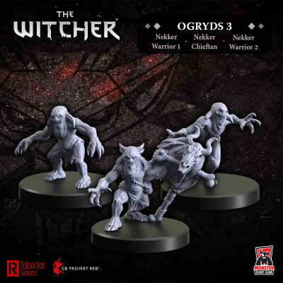 Witcher RPG: Ogryds 3 Nekker Warriors