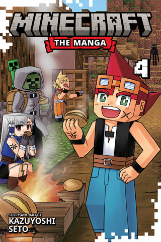 Minecraft The Manga Graphic Novel Volume 04