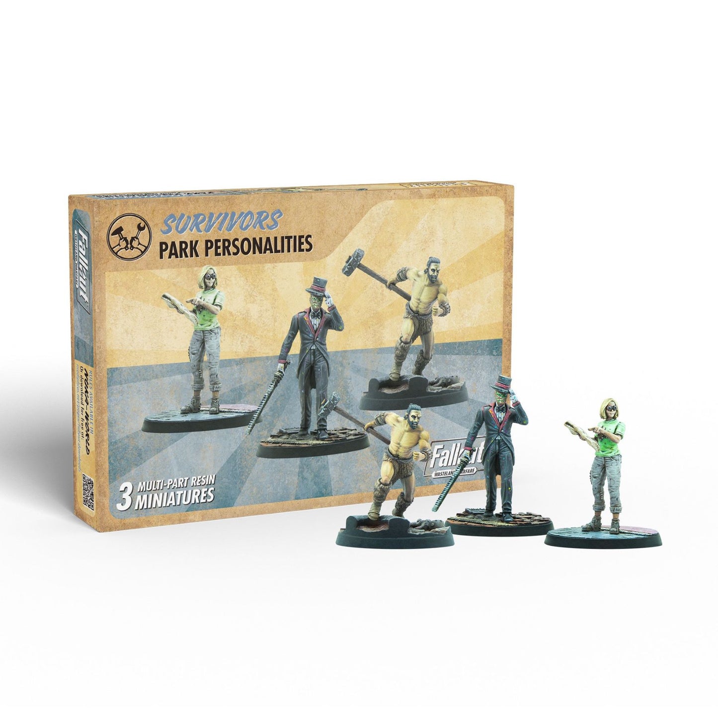 Fallout Wasteland Warfare: Survivors - Park Personalities