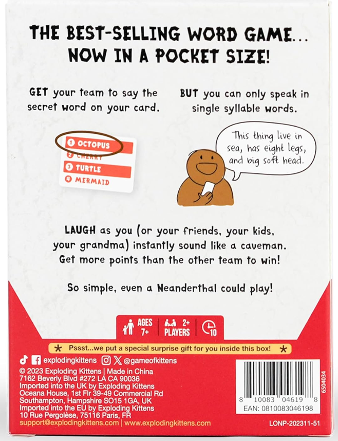 Poetry For Neanderthals: Grab & Game