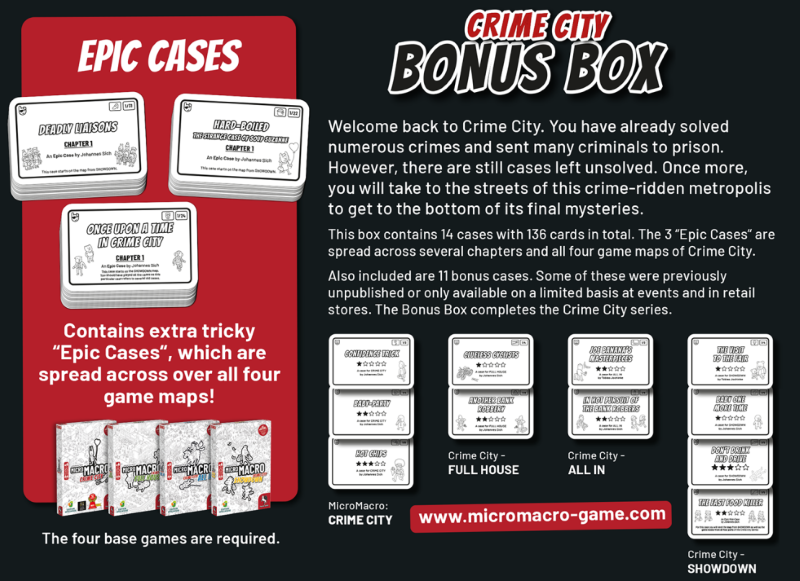 MicroMacro: Crime City - Bonus Box