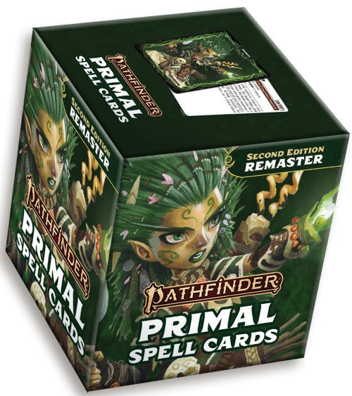 Pathfinder 2E: Primal Spell Cards Remastered
