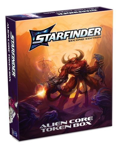 Starfinder RPG: Alien Core Token Box