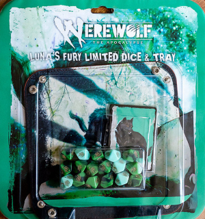Werewolf: The Apocalypse 5th Edition RPG - Luna's Fury Limited Dice & Tray