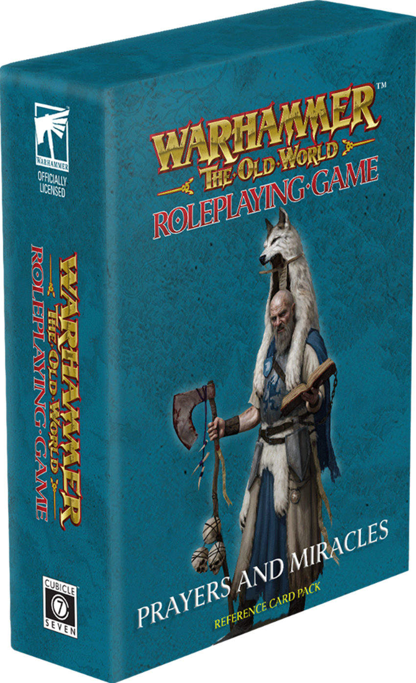 Warhammer RPG: The Old World Prayers & Miracles Deck