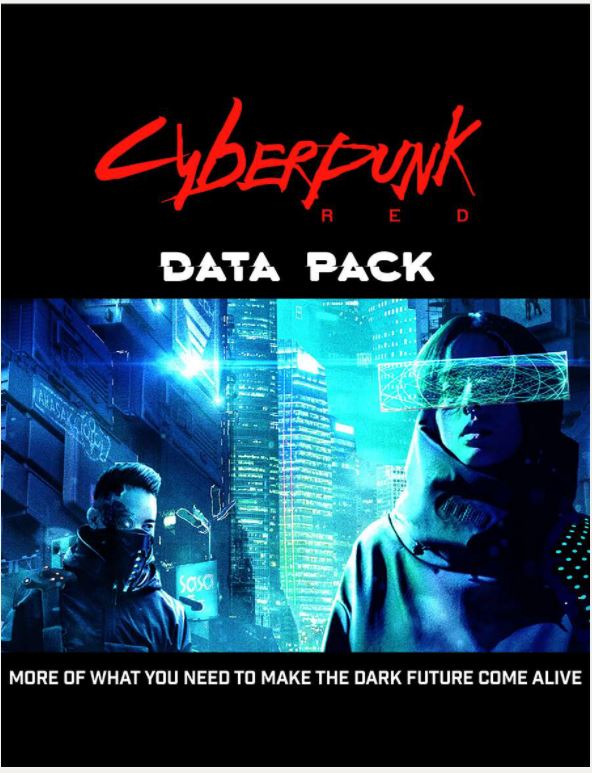 Cyberpunk Red RPG: Data Pack