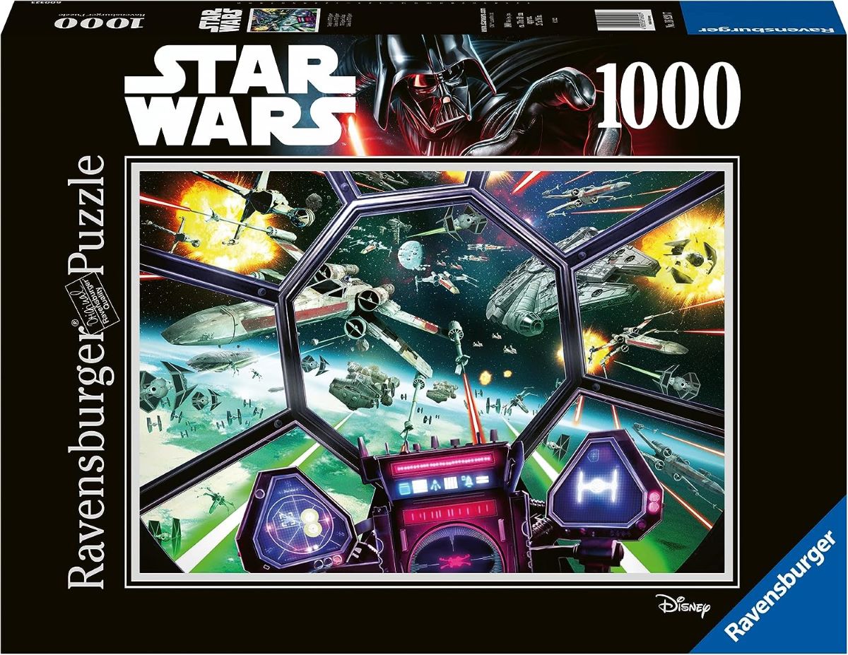 Star Wars: Jigsaw Puzzle 1000 Piece - TIE Fighter Cockpit