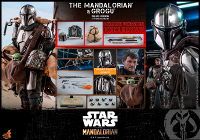 Hot Toys: Star Wars The Mandalorian™ Season 2 Deluxe 1:6 Scale Figures - Mandalorian™ & Grogu™