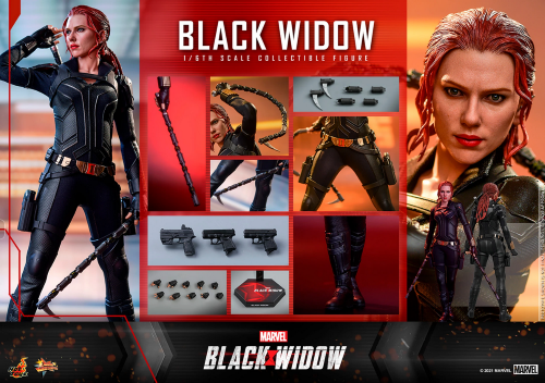 Hot Toys: Black Widow 1:6 Scale Figure - Black Widow