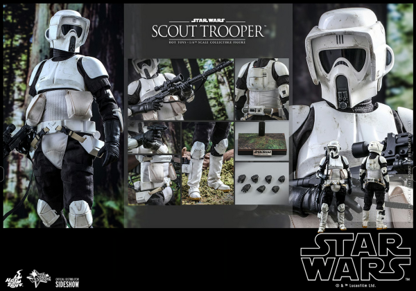 Hot Toys: Star Wars Return Of the Jedi 1:6 Scale Figure - Scout Trooper™