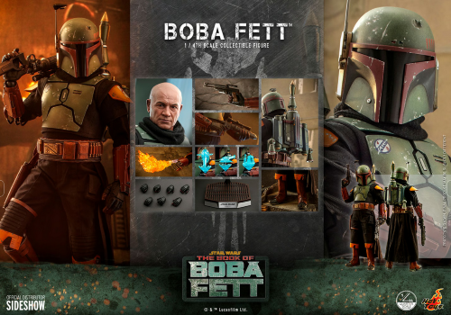 Hot Toys: Star Wars The Book of Boba Fett Quarter Scale Figure - Boba Fett Collector Edition