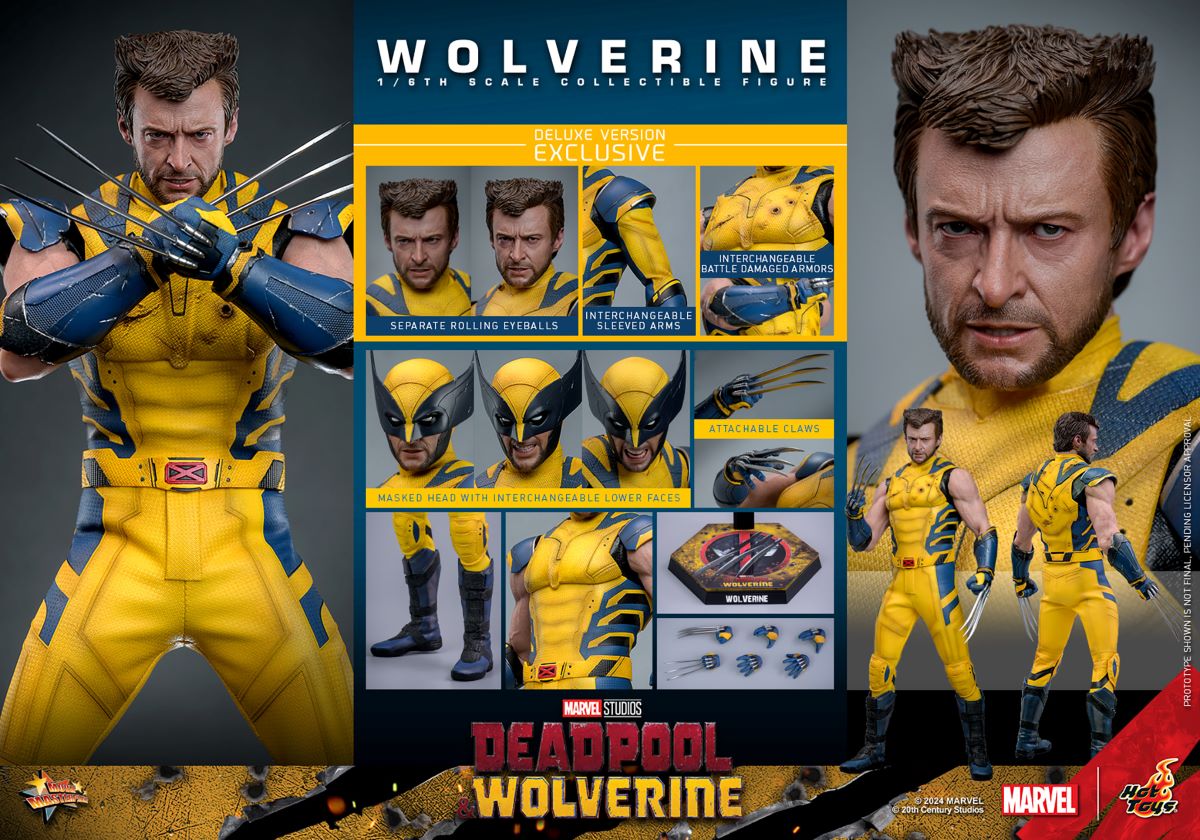 Hot Toys: Wolverine Deluxe Edition 1:6 Scale Figure