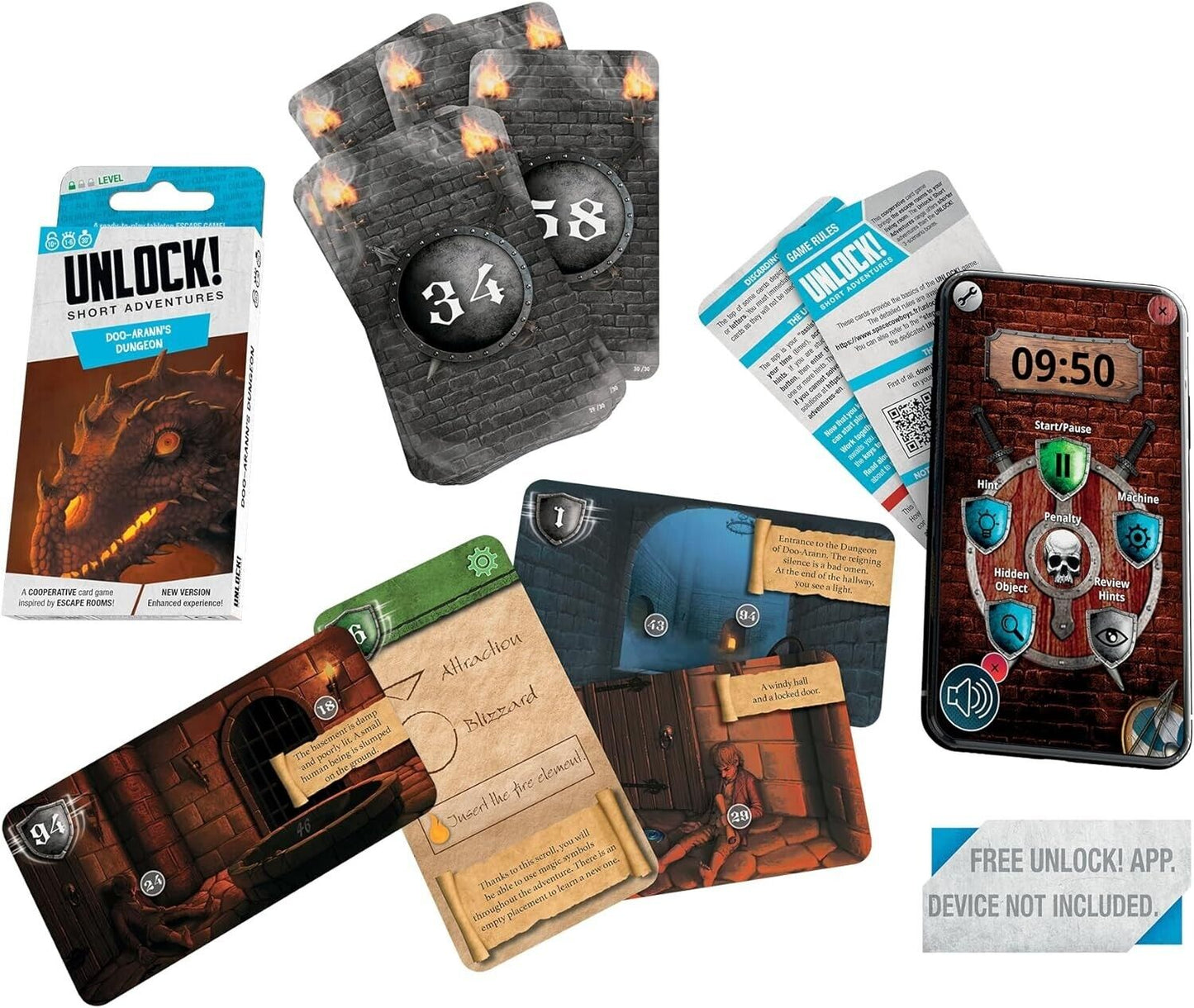Unlock!: Short Adventure #4 - Doo-Arann's Dungeon
