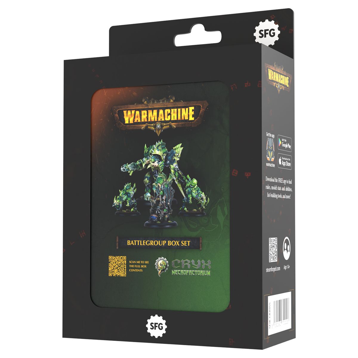 Warmachine: Cryx Necrofactorium Battlegroup Box