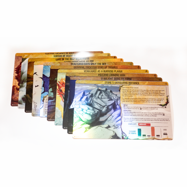 Spirit Island: Jagged Earth Foil Panels