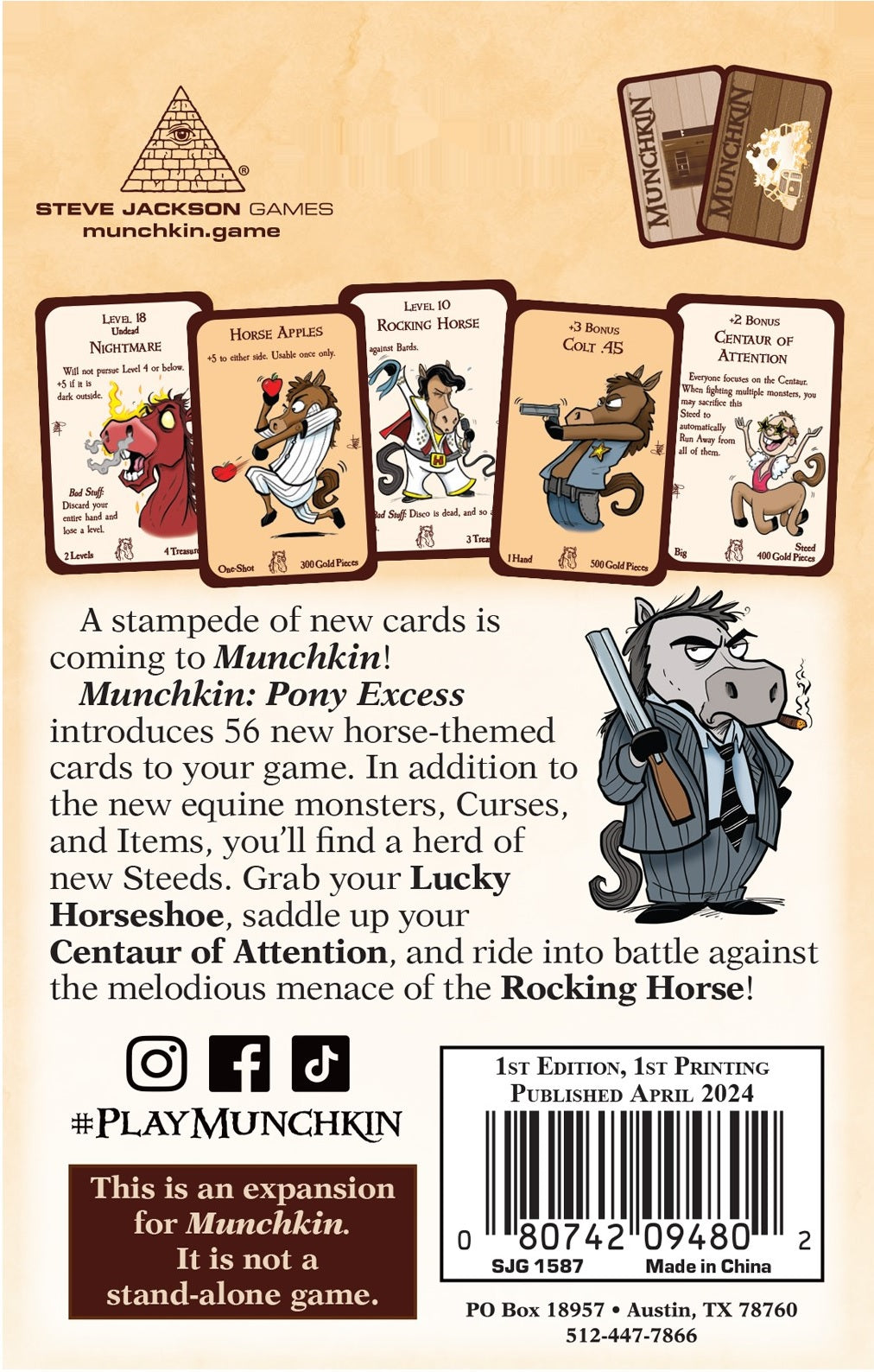 Munchkin: Pony Excess