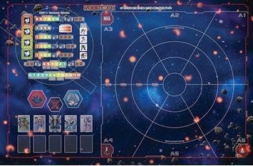 Robotech: Attack On The SDF-1 - Playmat