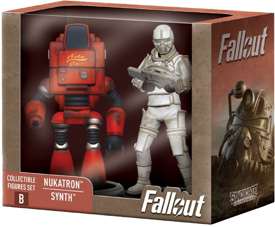 Fallout: T-60 Nukatron & Synth 3" Figures