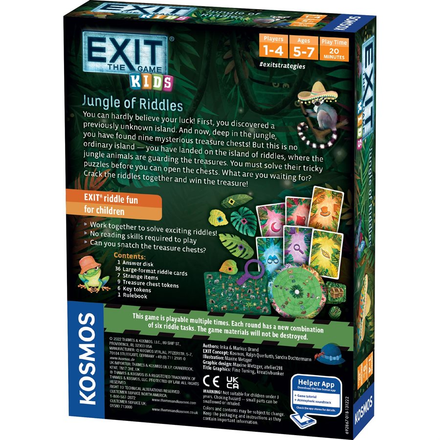 Exit: The Game- Kids: Jungle Of Riddles