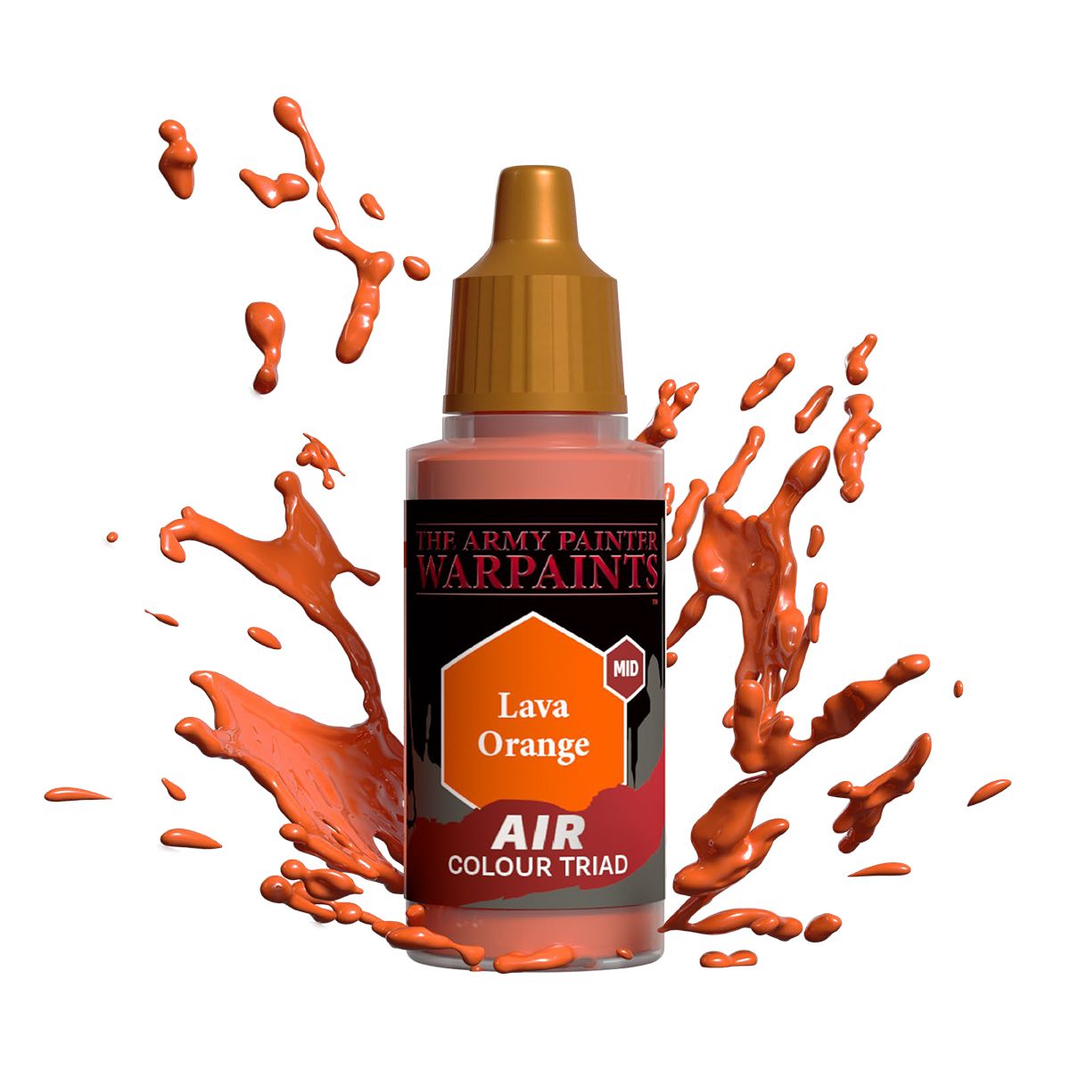 Warpaints Air: Acrylics - Lava Orange 18ml