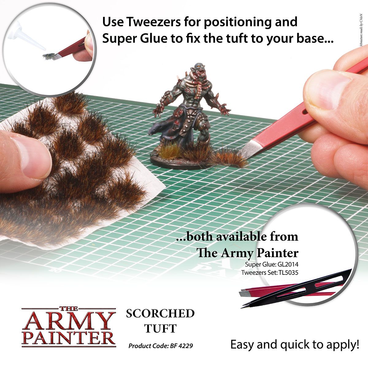 Army Painter: Battlefields - Scorched Tuft