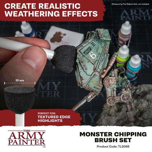 Army Painter: Monster Chipping Brush Set