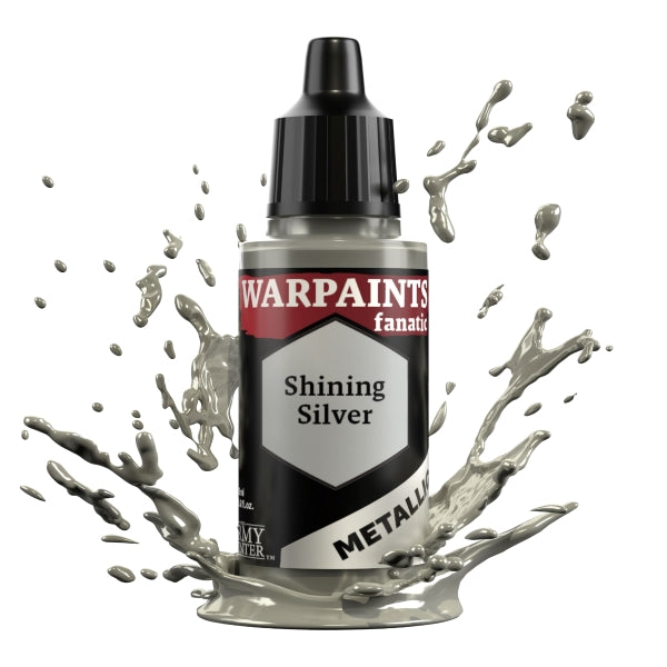 Warpaints Fanatic Metallic: Shining Silver 18ml