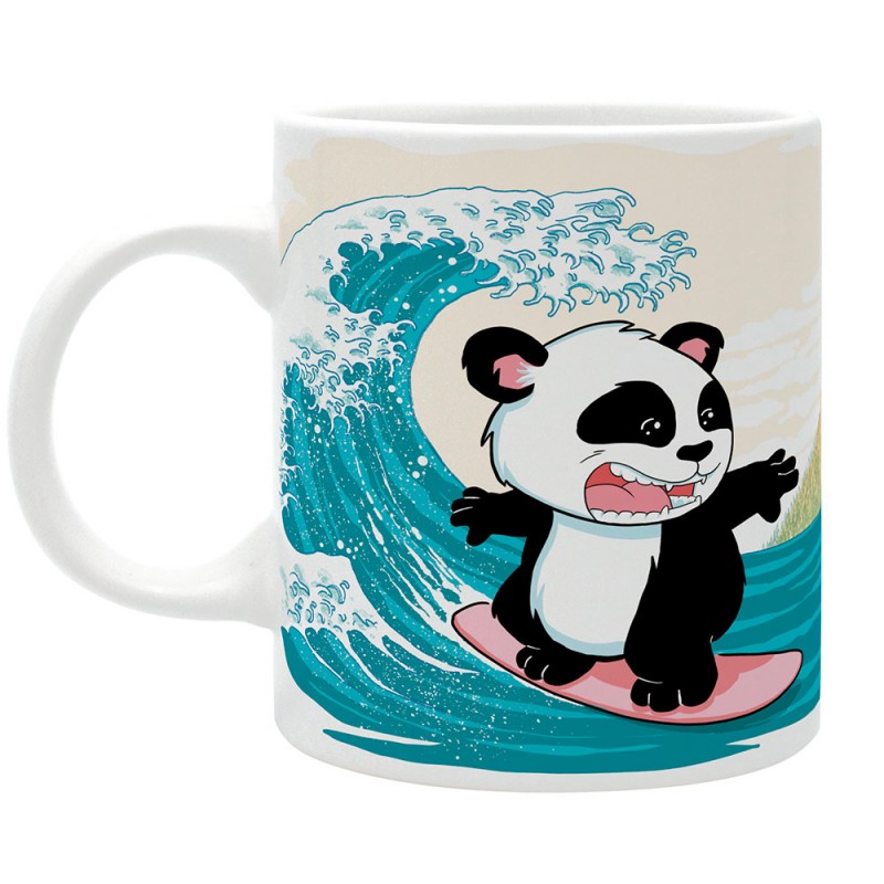 Good Gift Mug: Surfing Panda 11oz