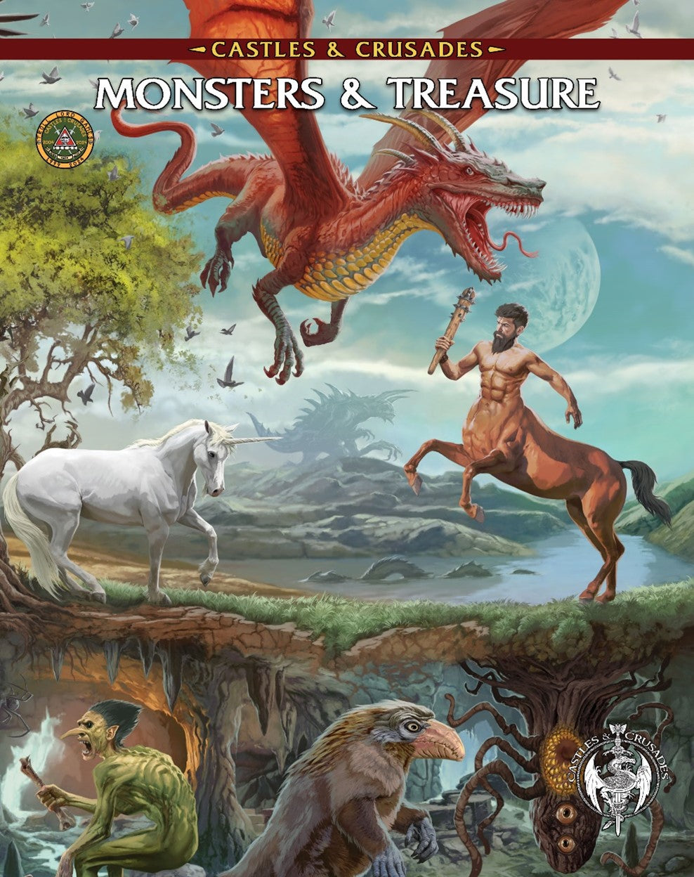 Castles & Crusades: Monsters & Treasure Core Book