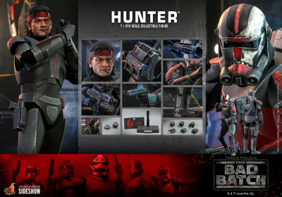 Hot Toys: Star Wars Bad Batch Hunter 1:6 Scale Figure