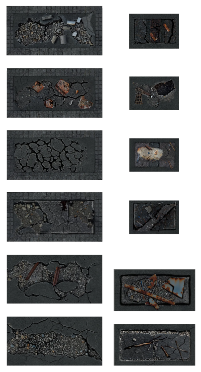 F.A.T. Mats: Terrain Base Set - Asphalt