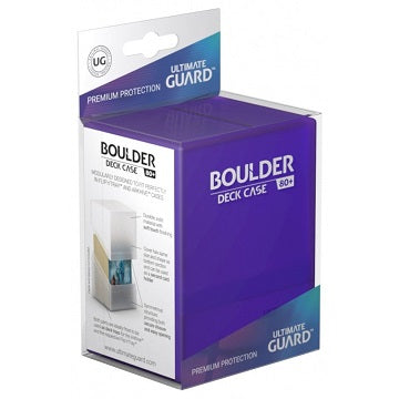 Ultimate Guard: Boulder 80+ Deck Case - Amethyst